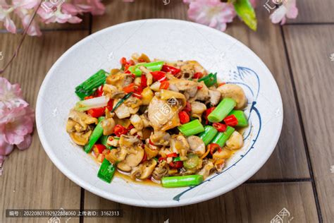 炒海螺片中国菜系食品餐饮摄影素材汇图网