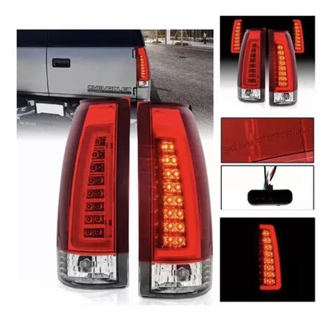 Calaveras Led Cheyenne Silverado Suburban Tahoe Env O Gratis