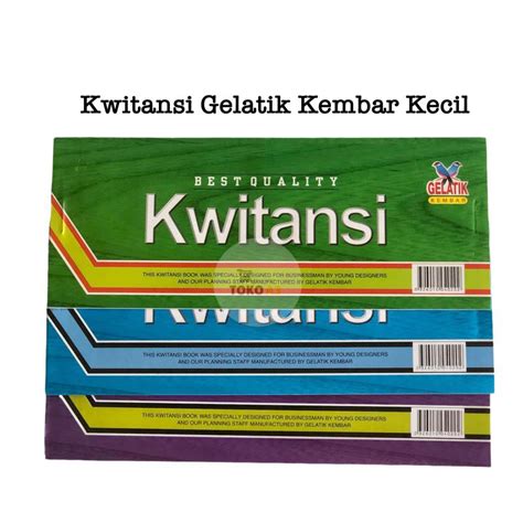 Jual Buku Kwitansi Gelatik Kembar Kecil Shopee Indonesia