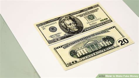 How To Make Fake Money 14 Steps With Pictures Wikihow