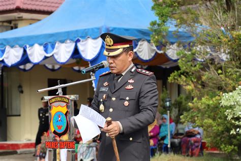 Kapolres AKBP Jimmy Christian Samma Pimpin Upacara Hari Bhayangkara Ke