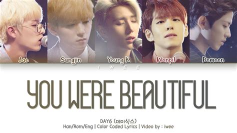 Day You Were Beautiful Han Rom Eng Color Coded Lyrics