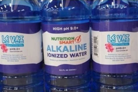 Buy High Ph 90 Alkaline Water 169 Oz Nu Online Mercato