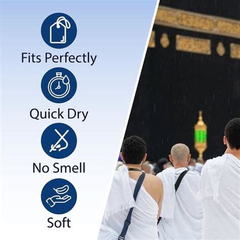 Ihram Ehram Ahram For Men For Hajj And Umrah 2 Serviettes