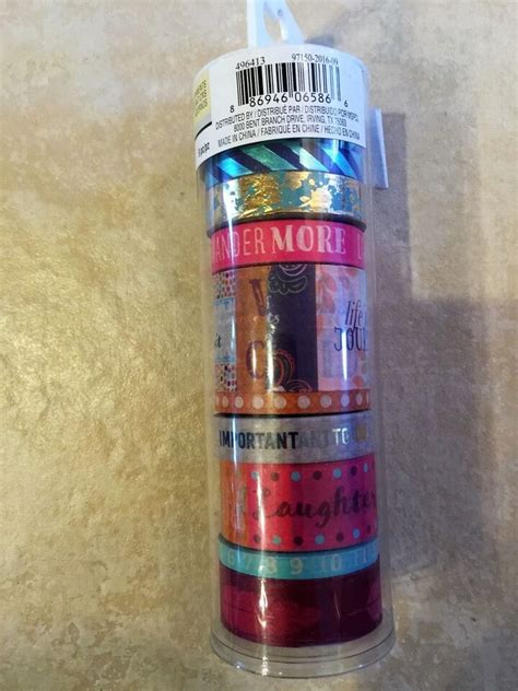 Boho Crafting Tape Tube By Recollections New Ebay