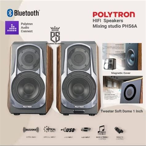 Jual Speaker Hifi Polytron Phs A Speaker Aktif Hi Fi Poltron Phs A