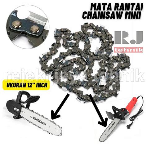 Tools Spare Parts Mata Rantai Chainsaw Gergaji Senso Gerinda Chain