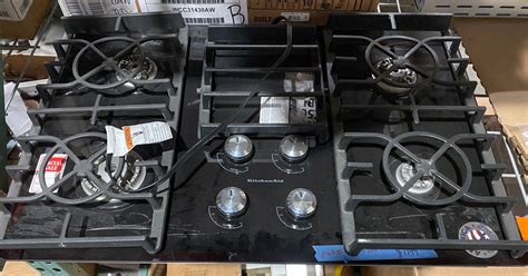 Kitchenaid 30 Built In Gas Cooktop Kgcc506rbl Stlapplianceoutlet