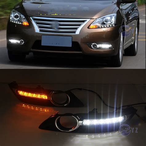 Car Flashing Set For Nissan Sylphy Sentra Led Drl