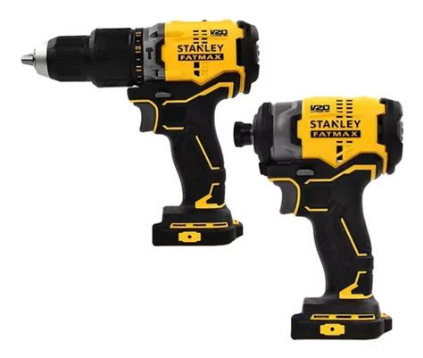 Combo Stanley V Brushless Rotomartillo Llave De Impacto Color