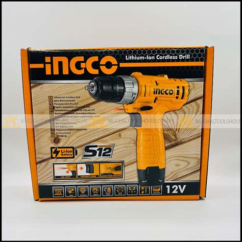 Ingco Lithium Ion Cordless Drill 12v Mughal Tools House