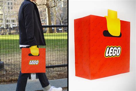 This Concept Lego Shopping Bag Will Turn Your Hand Into A Lego Hand