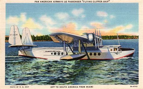 Sikorsky S Pan Am Clipper Flying Boats Flying Boat Vintage