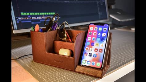 Super Affordable Wireless Charger With Desk Organiser Youtube