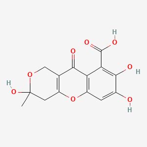 Fulvic acid | C14H12O8 | CID 5359407 - PubChem