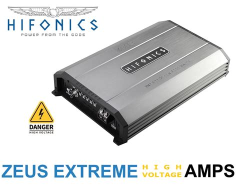 Hifonics Zxt Ultra Class D Digital Mono Kanal Verst Rker