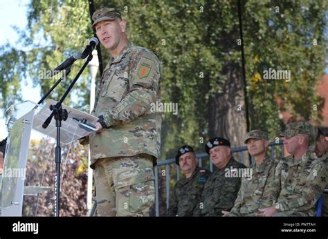 Market Square Zagan Poland Col David Gardner Commander Nd