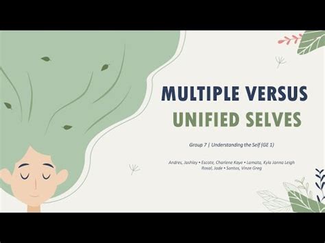 Multiple Vs Unified Self Youtube