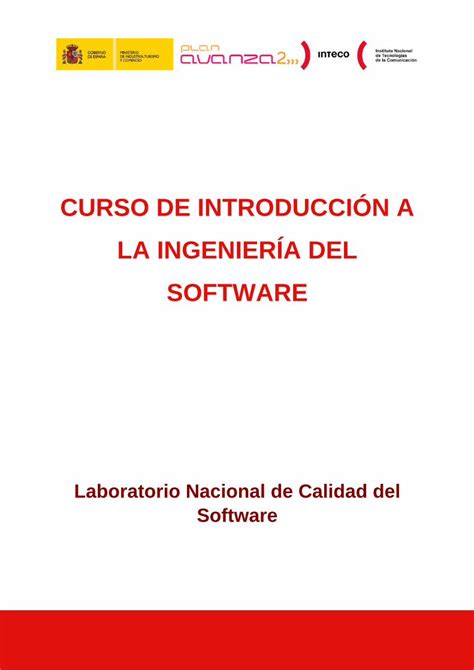 PDF Curso de Introducción a la Ingeniería del Software PDF