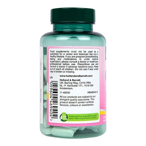 Vegan Calcium Magnesium And Zinc Tablets Holland And Barrett