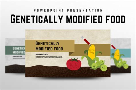 Genetically Modified Food ~ Presentation Templates ~ Creative Market