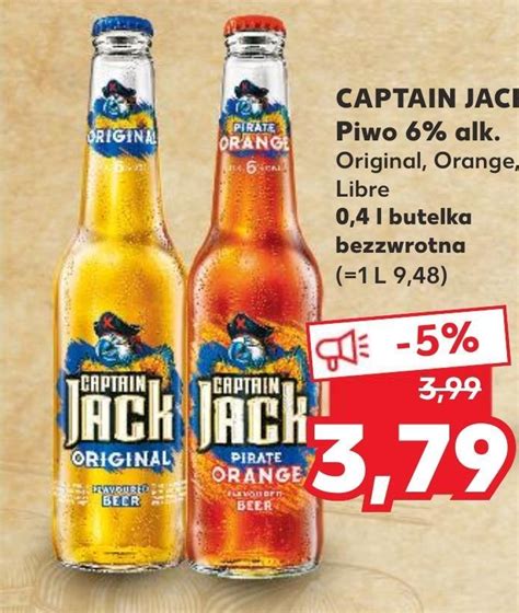 Archiwum Captain Jack Original Piwo Smakowe 400 Ml Kaufland 19 05