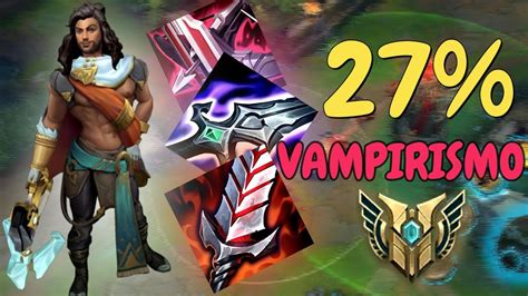 O PODER DE AKSHAN MID 27 DE VAMPIRISMO NO WILD RIFT YouTube