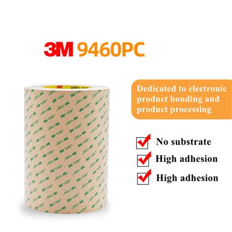 3M 9460PC Adhesive Transfer Tape 3M tape 3M Tesa Rogers Product 产品