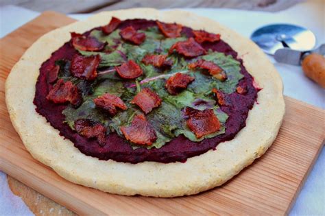 The Primitive Homemaker New Improved AIP Bacon Kale Pizza Paleo