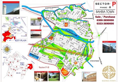 Bahria Town Rawalpindi Maps