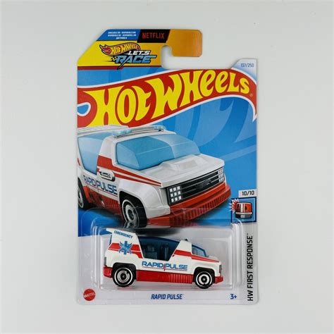 Машинка коллекционная Mattel Hot Wheels 2024 C4982 RAPID PULSE купить на OZON по низкой цене