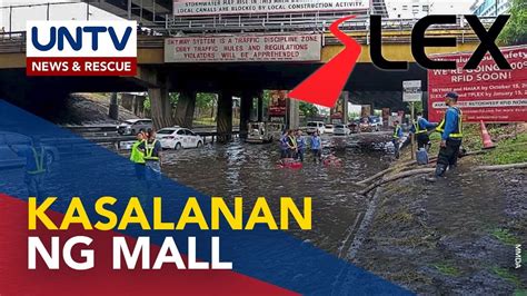 Sanhi Ng Matinding Pagbaha Sa Slex Sa Viral Video Tukoy Na Ng Dpwh