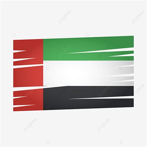 United Arab Emirates Flag Png Free Vector United Arab Emirates Png