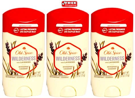 Old Spice Wilderness with Lavender Antiperspirant & Deodorant, 2.6oz ...