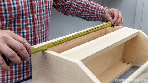 Diy Wooden Toolbox With Drawer Simple And Sturdy Saws On Skates®