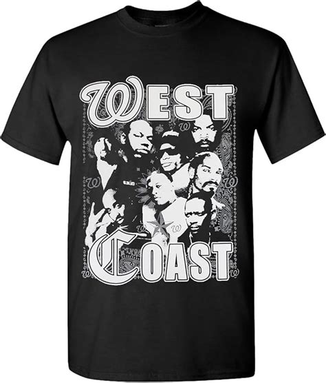 Hip Hop Legend Graphic T Shirts Westside Coast Rappers 3x Large Mx Ropa Zapatos