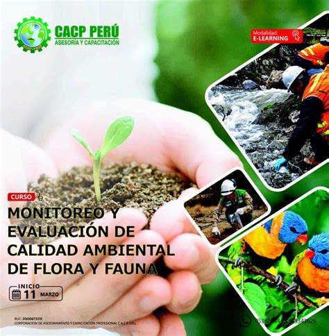 CACP Perú Curso Monitoreo Y Evaluación De La Calidad Ambiental De