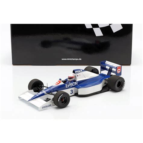 Tyrrell Ford 018 3 6th Place USA GP 1990 1 18 Minichamps HMKT