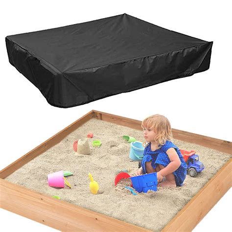 Black Kids Playing In Sandbox