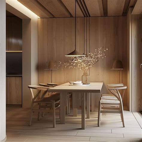 Simple Japandi Dining Room Designs To Set The Scene In