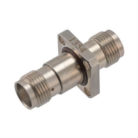 Hermetically Sealed Tnc Female To Tnc Female 4 Hole Flange Adapter Mil Std 202 Method 206 18ghz