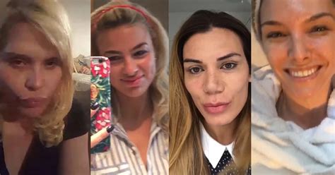 Especial Para Teleshow Videos De Famosas Que Se Animan A Mostrarse Sin Maquillaje Infobae