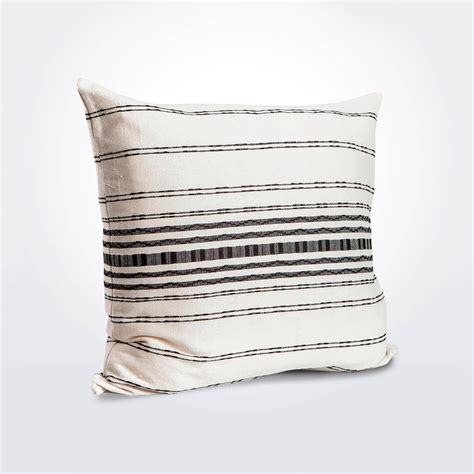 Black and White Striped Pillow Cover | Shop Handmade Pillows