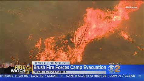 Fires Burn Across California Youtube