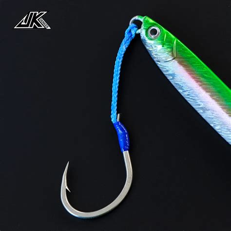 Jk Fishing Hooks Saltwater Assist Hooks For Jig Peche Mustad Fishhooks