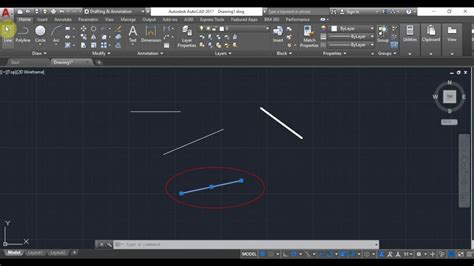 How To Change LINETYPE And LINEWEIGHT AutoCAD 2017 YouTube