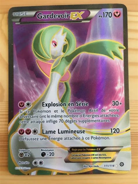 Carte Pok Mon Gardevoir Ex Xy Offensive Vapeur Bloc Xy Fr