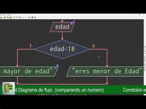 Aplicando La Condicion En Un Diagrama De Flujo Pseint