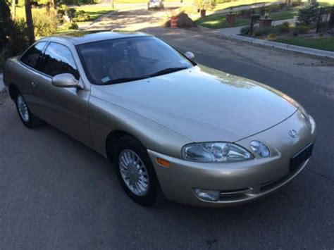 Purchase Used 1992 Lexus Sc300 Coupe Time Capsule Only 31k Original