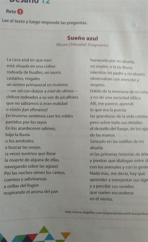 Preguntaspor Qu Es Justificar Tu Respuesta Y Subraya El Poema Versos